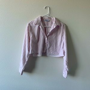 Cropped Button down